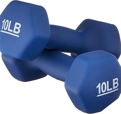 Amazon Basics Neoprene Dumbbell Hand Weights