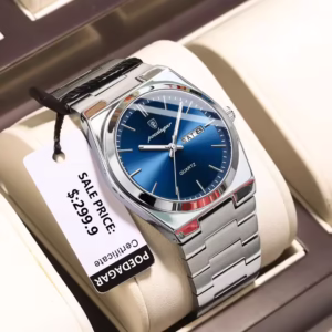POEDAGAR Luxury Watch For Man Waterproof Luminous Clock