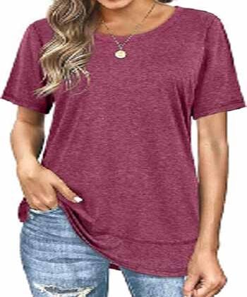 Dofaoo Womens Tops Short Sleeve Summer T-Shirts
